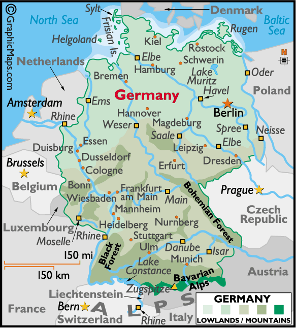 german map